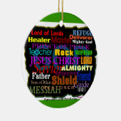 Kerst Jezus Keramisch Ornament (Rechts)