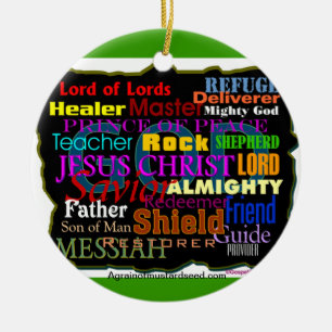 Kerst Jezus Keramisch Ornament