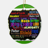 Kerst Jezus Keramisch Ornament (Links)