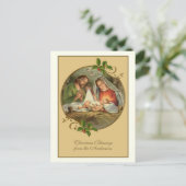  Kerst Jezus Maria Jozef Feestdagenkaart (Staand voorkant)