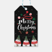 Kerst Jingle Bells Joyful Groeten Collectie Cadeaulabel (Voorkant)