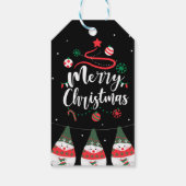Kerst Jingle Bells Joyful Groeten Collectie Cadeaulabel (Achterkant)