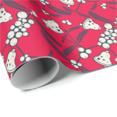 Kerst Jingle Bells Joyful Groeten Collectie Cadeaupapier (Rol Hoek)