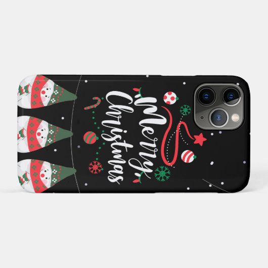 Kerst Jingle Bells Joyful Groeten Collectie Case-Mate iPhone Case (Achterkant (horizontaal))