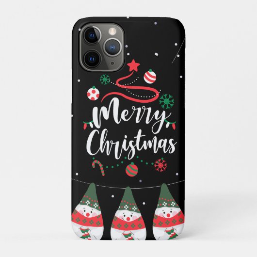 Kerst Jingle Bells Joyful Groeten Collectie Case-Mate iPhone Case (Achterkant)