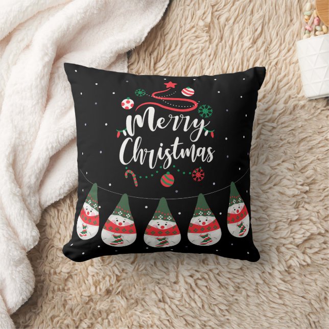 Kerst Jingle Bells Joyful Groeten Collectie Kussen (Deken)