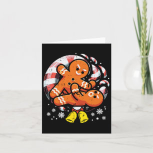 Kerst Jiu Jitsu Gingerbread Xmas Bjj Wrestling Kaart