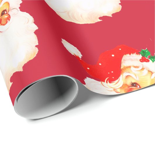 Kerst Jolly Santa Merry Fun Cadeaupapier (Rol Hoek)