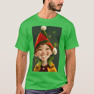 Kerst jongen grappig t-shirt