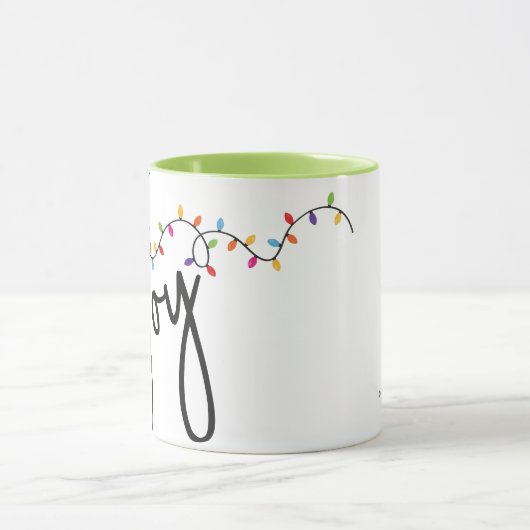 Kerst Joy Custom Branded Mok (Midden)