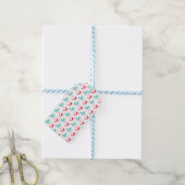 Kerst Joy typografie Cadeaulabel (Met Touw)