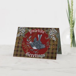 Kerst Junco vogel Kaart
