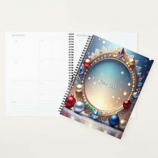 Kerst Juwelen Frame Vakantie Planner (Display)