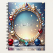Kerst Juwelen Frame Vakantie Planner (Voorkant)