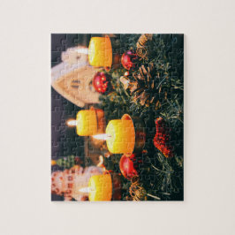 Kerst Kaars Jigsaw Puzzel