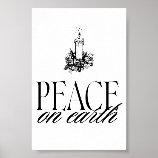 Kerst Kaars Oude Kerst Decoratie aan de Muur (Voorkant)