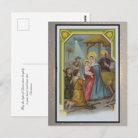  kerst Kaart (Voorkant / Achterkant)