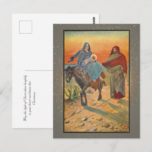  kerst Kaart (Voorkant / Achterkant)