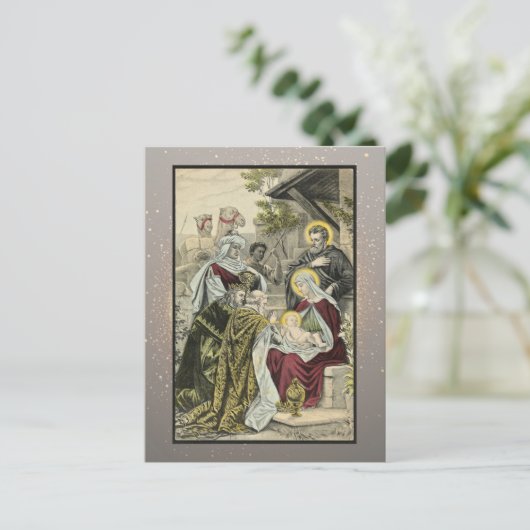  kerst Kaart (Staand voorkant)