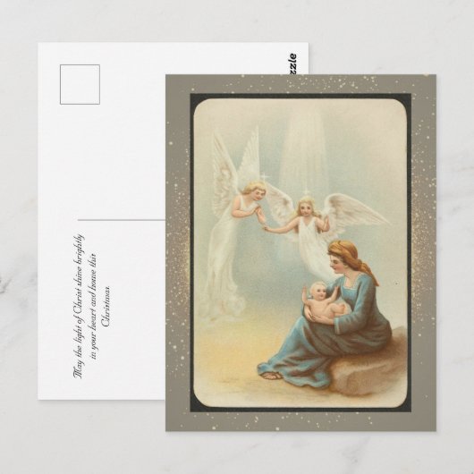  kerst Kaart (Voorkant / Achterkant)