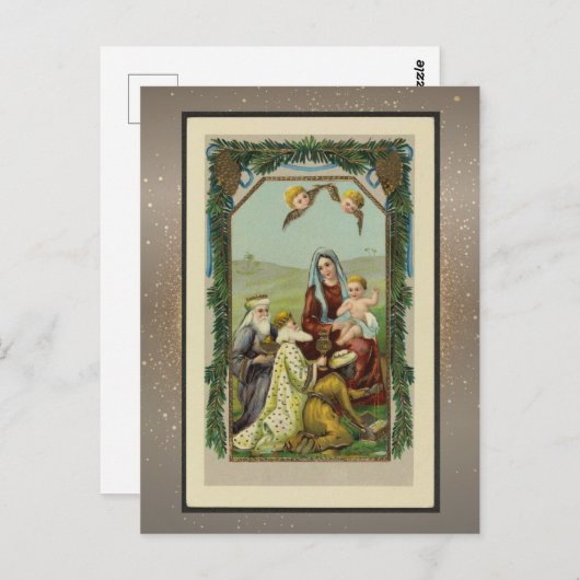  kerst Kaart (Voorkant / Achterkant)