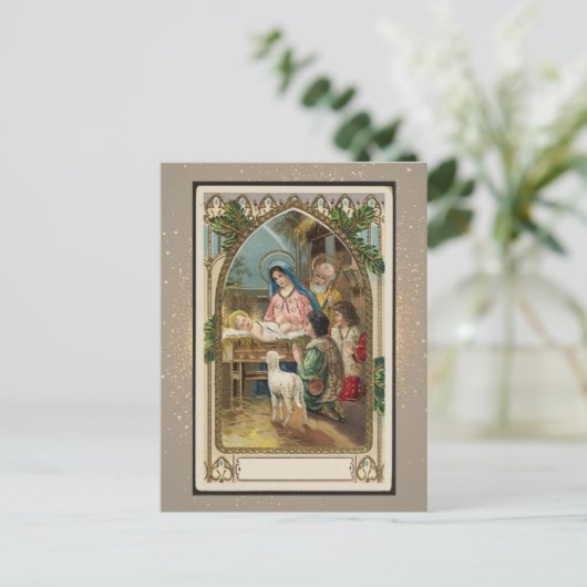  kerst Kaart (Staand voorkant)