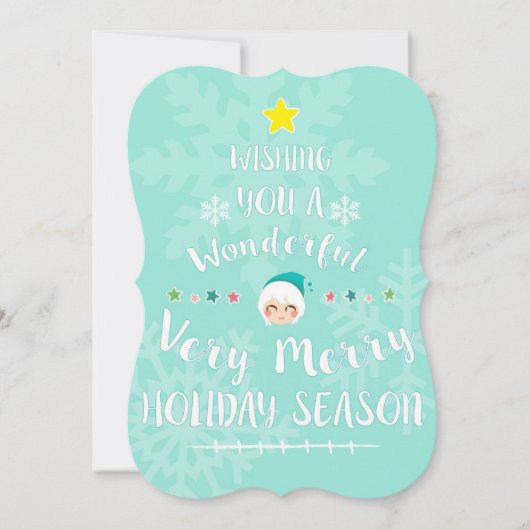 Kerst Kaart 5x7 (Voorkant)