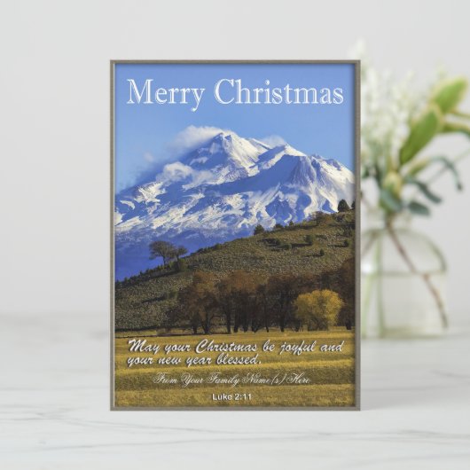 KERST KAART 6 (Staand voorkant)