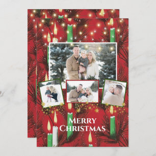 Kerst Kaart aangepaste foto achtergrond