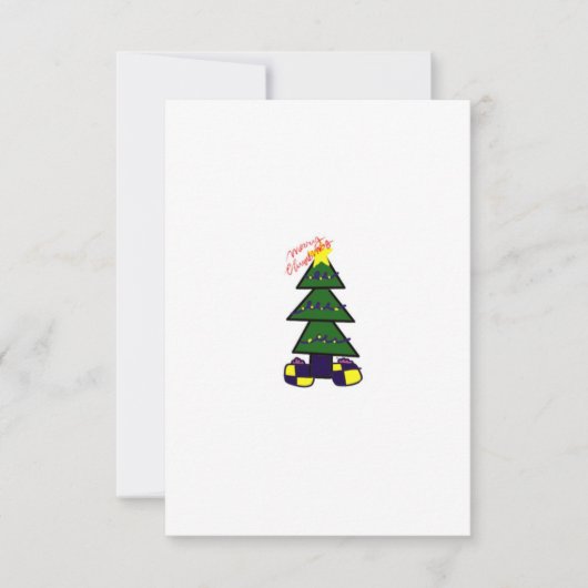 Kerst Kaart! Bedankkaart (Voorkant)