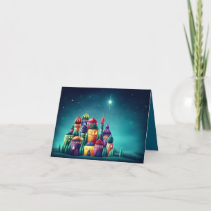 Kerst Kaart - Bethlehem Star