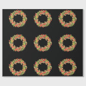 Kerst Kaart! Cadeaupapier (Vlak)