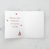 Kerst Kaart "Canadezen" (Binnen)