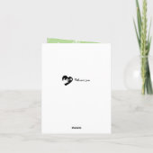 Kerst Kaart, Chihuahua Mix Feestdagen Kaart (Achterkant)