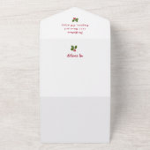 Kerst Kaart Classic Recept Foto Kerst (Buitenkant)