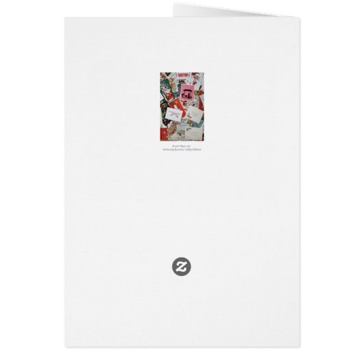 Kerst Kaart Collage (Achterkant)