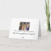 Kerst Kaart: De aankondiging door Fra Angelico (Achterkant)