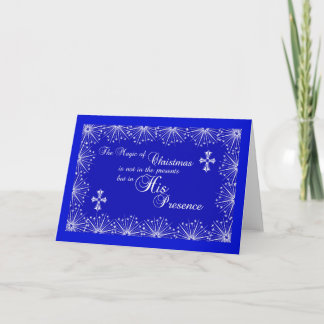 Kerst Kaart/De Magie Van Feestdagen Kaart