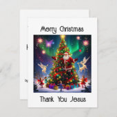 Kerst Kaart door James Michael Miller 8/12/2024 (Voorkant / Achterkant)