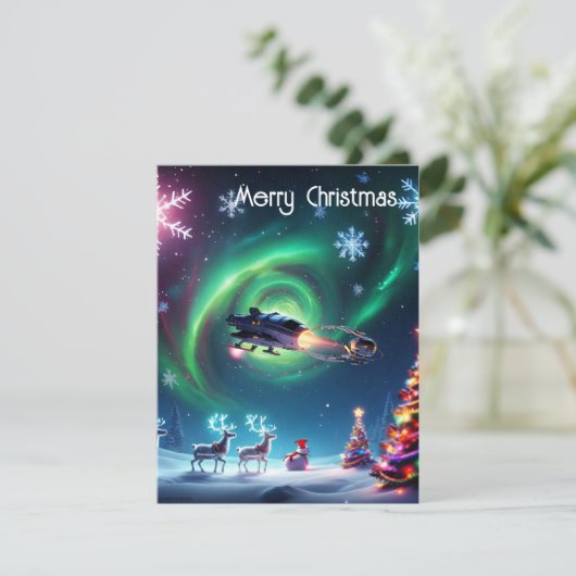 Kerst Kaart door James Michael Miller 8/12/2024 (Staand voorkant)