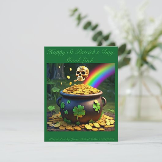 Kerst Kaart door James Michael Miller 8/12/2024 (Staand voorkant)