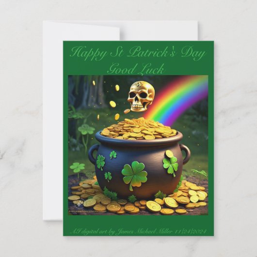 Kerst Kaart door James Michael Miller 8/12/2024 (Voorkant)