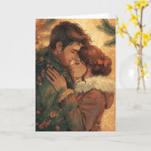 Kerst Kaart: een wonder Kaart (Gele Bloem)