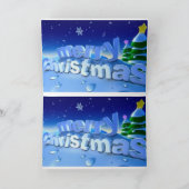 kerst-Kaart Feestdagen Kaart (Binnen)