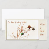 Kerst kaart / Foto kaart - Pas zelf je tekst aan! (Voorkant / Achterkant)