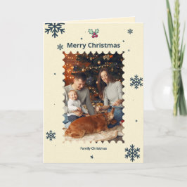 Kerst Kaart Geel