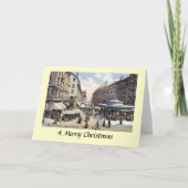 Kerst Kaart - Genève, Zwitserland (Voorkant)