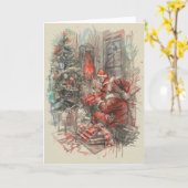 Kerst Kaart - het grootste geschenk van allemaal (Gele Bloem)