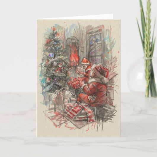 Kerst Kaart - het grootste geschenk van allemaal (Voorkant)