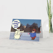 Kerst Kaart humoristisch (Voorkant)